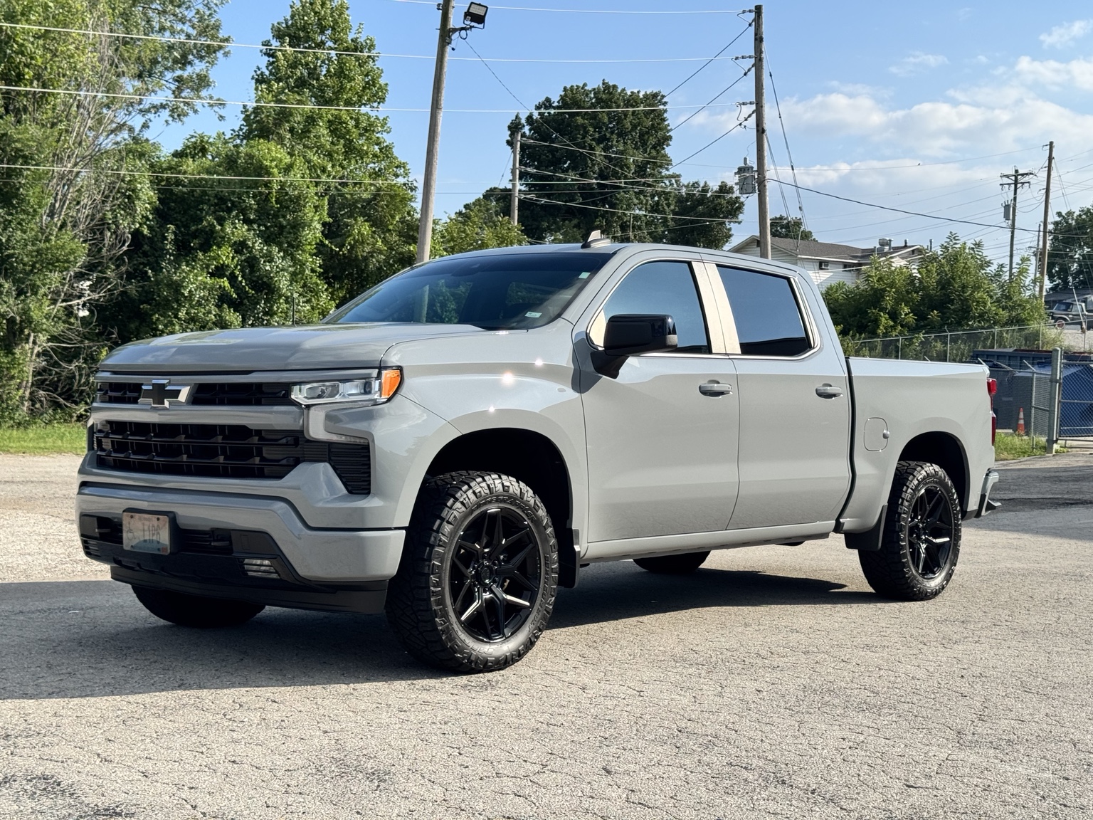 Silver Chevrolet Silverado protected at STL Auto Defenders in Arnold