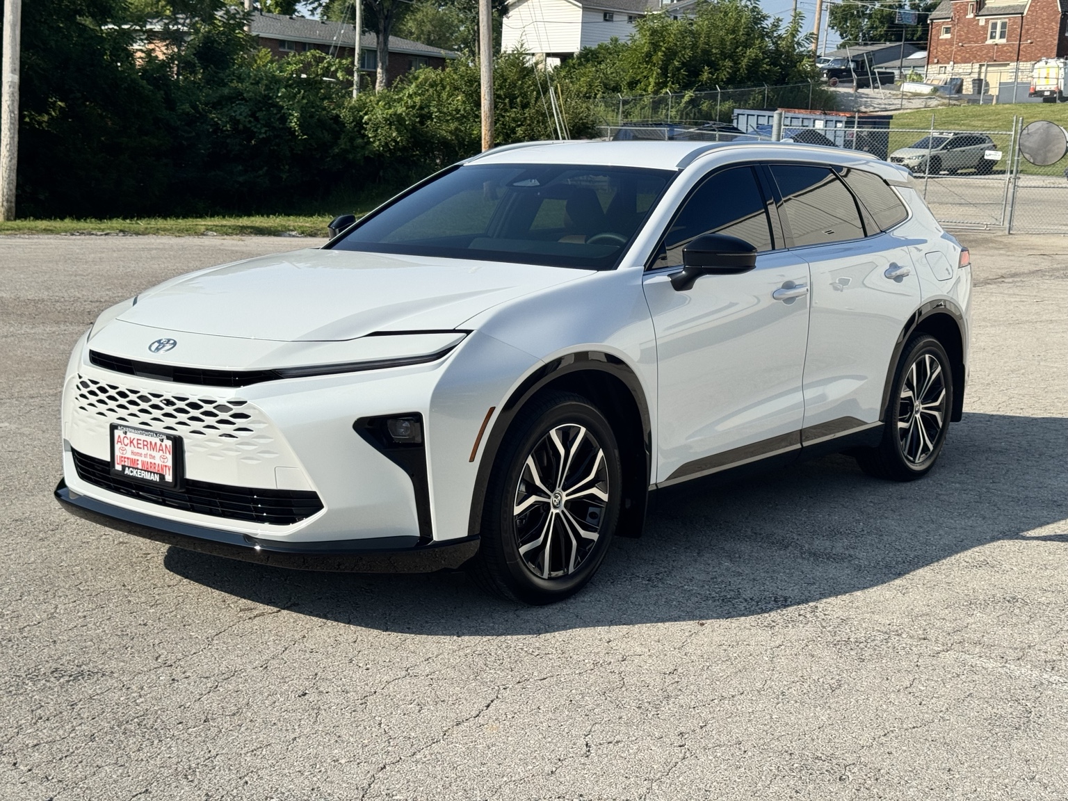 White Toyota Crown EV protected by STL Auto Defenders in Arnold Missouri
